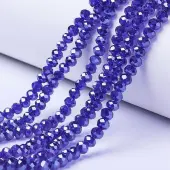 Electroplate Glass Beads Strands