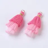 Polyester Tassel Pendants