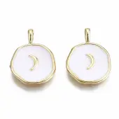 Brass Enamel Pendants