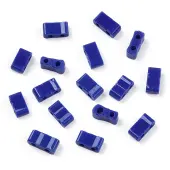 2-Hole Opaque Glass Seed Beads