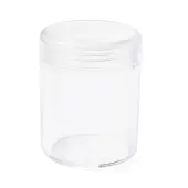 Round Plastic Bead Containers