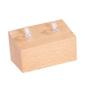 Wood Couple Rings Display Stands