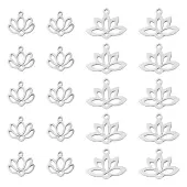 20Pcs 2 Styles 304 & 201 Stainless Steel Charms