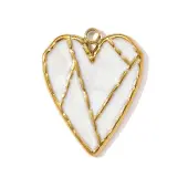 304 Stainless Steel Enamel Pendants