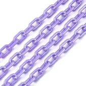 Acrylic Opaque Cable Chains