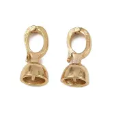 Brass Fold Over Clasps