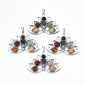 Natural Mixed Gemstone Pendants