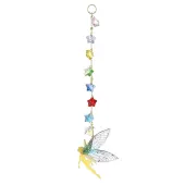 Brass & Transparent Epoxy Resin Fairy Pendant Decoration
