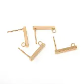304 Stainless Steel Stud Earring Findings