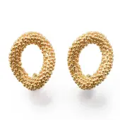 Brass Stud Earrings Findings