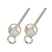 Non-Tarnish 304 Stainless Steel Stud Earring Findings