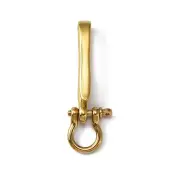 U-Shaped Brass Key Hook Shanckle Clasps