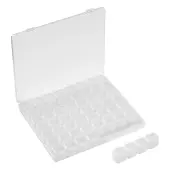 1Pc Transparent Plastic 56 Grids Bead Containers
