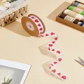 10M Printed Polyester Chiffon Ribbon