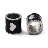 201 Stainless Steel Enamel Beads