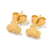 Brass Stud Earrings for Women