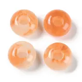Two Tone Resin European Beads