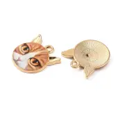 Alloy Enamel Pendants