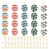 DIY Leaf Drop Earring Making Kit
