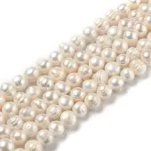 Natural Cultured Freshwater Pearl Beads Strands