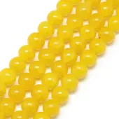 Baking Painted Crackle Glass Bead Strands