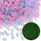 Luminous Transparent Acrylic Beads