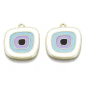 Alloy Enamel Pendants