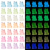 56Pcs 7 Colors Luminous Resin Display Decoration