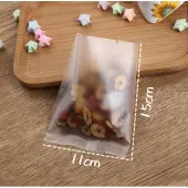 Rectangle Frosted Plastic Cellophane Bags