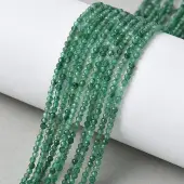 Natural Fuchsite Beads Strands