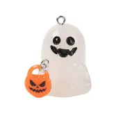 Halloween Theme Luminous Resin Pendants