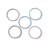 Spray Painted Brass Linking Rings