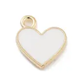 Light Gold Plated Alloy Enamel Charms