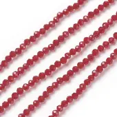 Transparent Glass Beads Strands
