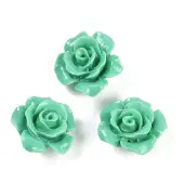 Synthetic Coral Carved Beads
