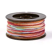 27M Segment Dyed Round Polyester Twisted Cords