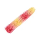 Gradient Color Baking Painted Glass Bead Strands