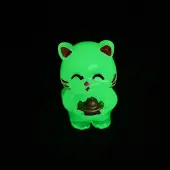 Luminous Resin Lucky Cat Display Decorations