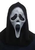 Women's Ghost Face Bling Costume Mask | Scream Masks
