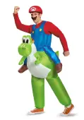 Adult Mario Riding Yoshi Costume | Nintendo Costumes
