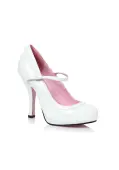 White Baby Doll Women's Heels | Costume Shoes