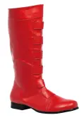 Red Adult Superhero Boots
