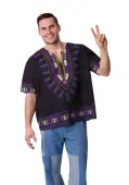 Hazy Hippie Men's Costume | 60s Mens Halloween Costume