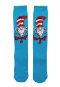 The Cat in the Hat Women's Knee High Sock | Dr. Seuss Accessories