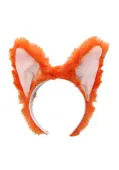 Moving Sound Activated Fox Ears Costume Headband | Fox Accessories