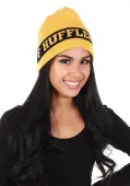 Harry Potter Hufflepuff Knit Reversible Beanie | Harry Potter Accessories