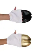 Unicorn Costume Front Gold Hooves | Unicorn Accessories