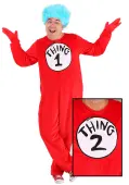 Thing 1&2 Plus Size Costume