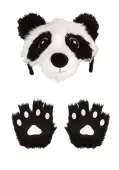 Panda Plush Headband & Paws Costume Kit | Panda Costumes