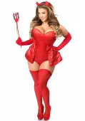5 PC Devilicious Corset Women's Costume | Sexy Costumes for Women